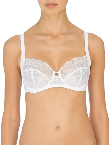 Natori Women's Statement Lace Side Support Bra - White - Size 42DD | Thumbnail 1