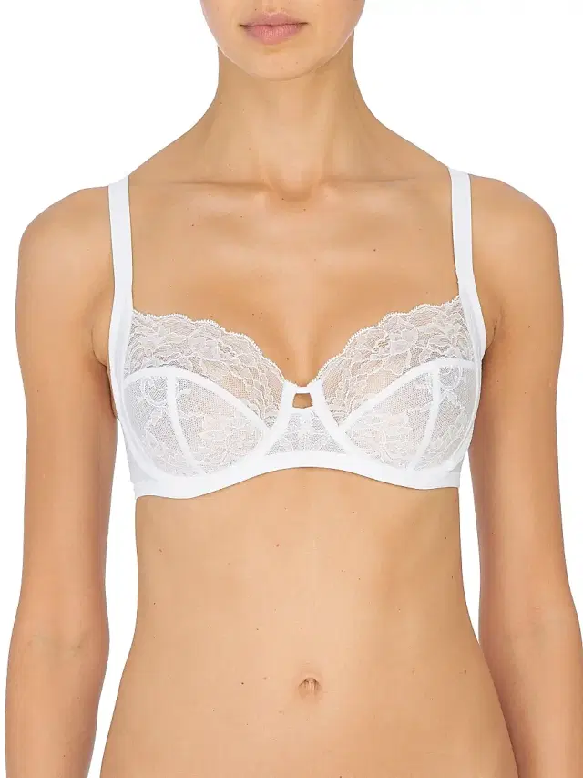 Natori Women's Statement Lace Side Support Bra - White