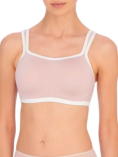 Natori Women's Yogi Convertible High Impact Sports Bra - Mocha Ivory - Size 38H | Thumbnail 1 Natori Women's Yogi Convertible High Impact Sports Bra - Mocha Ivory - Size 38H | Thumbnail 1