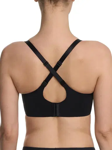 Natori Women's Elevate High Impact Convertible Sports Bra - Black - Size 38G | Thumbnail 4