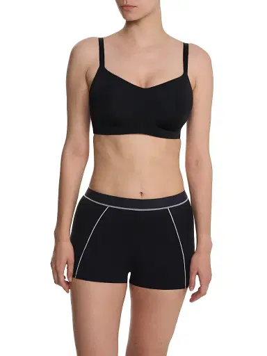 Natori Women's Elevate High Impact Convertible Sports Bra - Black - Size 38G | Thumbnail 7