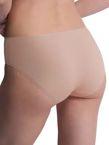 Natori Women's Bliss Bare Cotton Hipster - Cafe - Size XS | Thumbnail 4