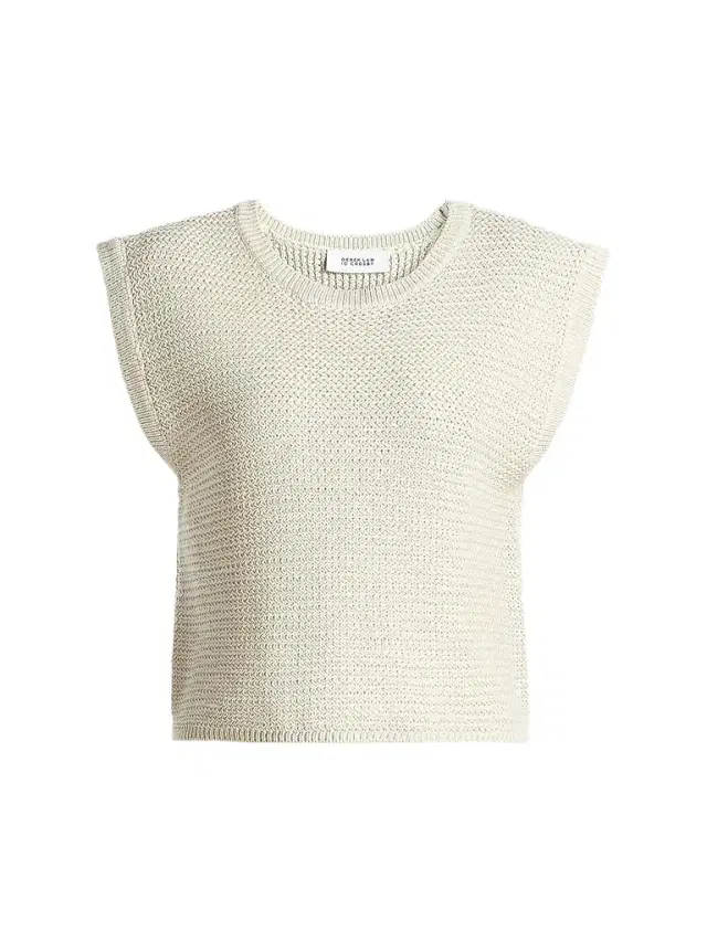 Derek Lam 10 Crosby Women's Vivienne Knit Cotton Sleeveless Top - Marshmallow