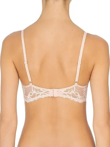 Natori Women's Feathers Plunge T-Shirt Bra - Cameo Rose - Size 36G | Thumbnail 2