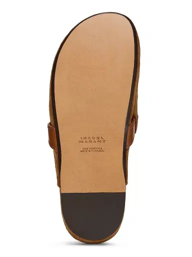Isabel Marant Women's Malvin Suede Mules | Thumbnail 6