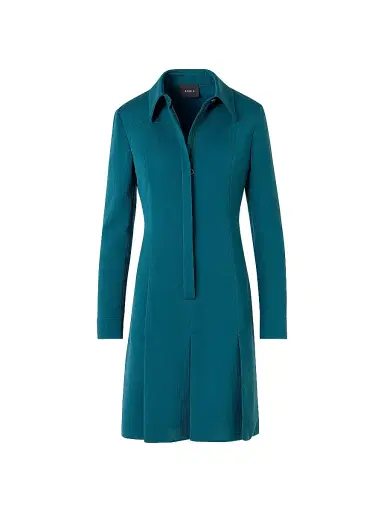 Akris Women's Cotton-Silk Seersucker Shirtdress | Thumbnail 1 Akris Women's Cotton-Silk Seersucker Shirtdress | Thumbnail 1