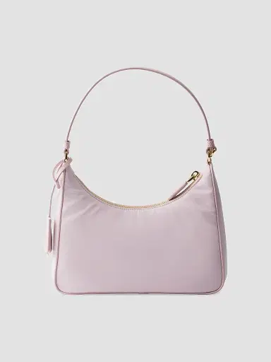 Prada Women's Re-Edition 2005 Re-Nylon Mini Shoulder Bag - Pink | Thumbnail 3 Prada Women's Re-Edition 2005 Re-Nylon Mini Shoulder Bag - Pink | Thumbnail 3
