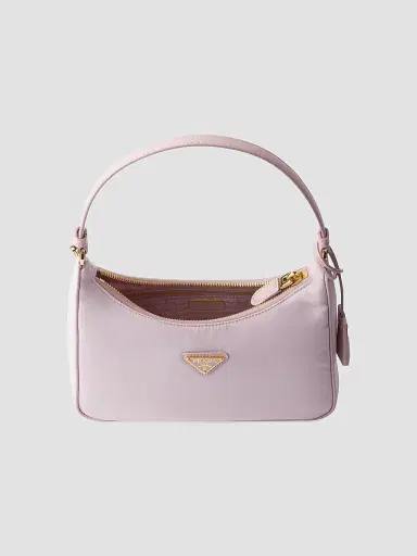 Prada Women's Re-Edition 2005 Re-Nylon Mini Shoulder Bag - Pink | Thumbnail 4 Prada Women's Re-Edition 2005 Re-Nylon Mini Shoulder Bag - Pink | Thumbnail 4
