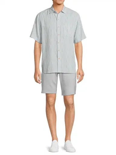 Tommy Bahama Men's Sonora Stripe Button-Front Shirt | Thumbnail 2 Tommy Bahama Men's Sonora Stripe Button-Front Shirt | Thumbnail 2