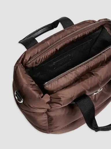 Moncler Women's Caradoc Top Handle Bag - Brown | Thumbnail 4 Moncler Women's Caradoc Top Handle Bag - Brown | Thumbnail 4