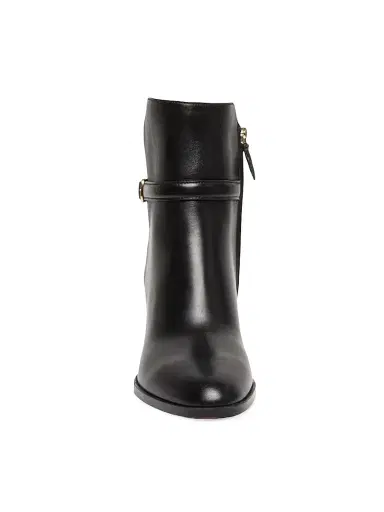 Santoni Women's Andy 65MM Leather Block-Heel Booties - Black - Size 12 | Thumbnail 3 Santoni Women's Andy 65MM Leather Block-Heel Booties - Black - Size 12 | Thumbnail 3