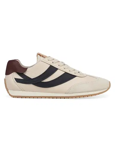 Vince Women's Oasis Runner Leather Lace-Up Sneakers - Cosmic Blue - Size 11 | Thumbnail 1