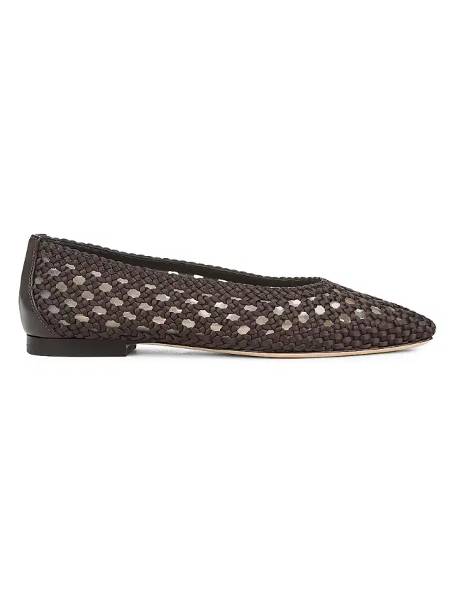 Women's Cienna Satin Ballet Flats - Espresso