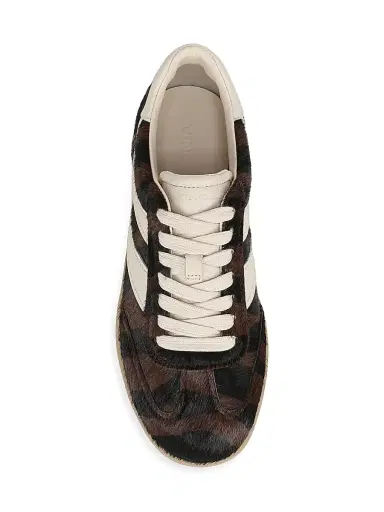 Vince Women's Oasis Calf Hair Lace-Up Sneakers - Molton Brown - Size 11 | Thumbnail 4