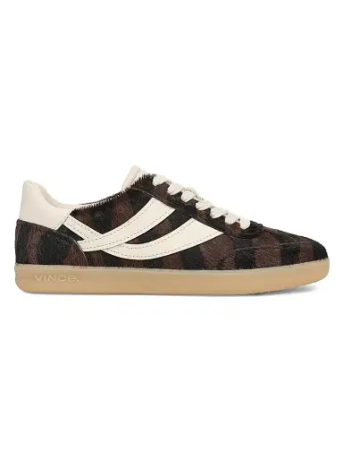 Vince Women's Oasis Calf Hair Lace-Up Sneakers - Molton Brown - Size 11 | Thumbnail 1