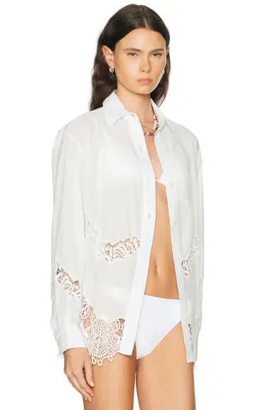 éliou for FWRD Sumi Button Down Top | Thumbnail 3