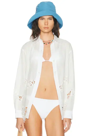 éliou for FWRD Sumi Button Down Top | Thumbnail 1