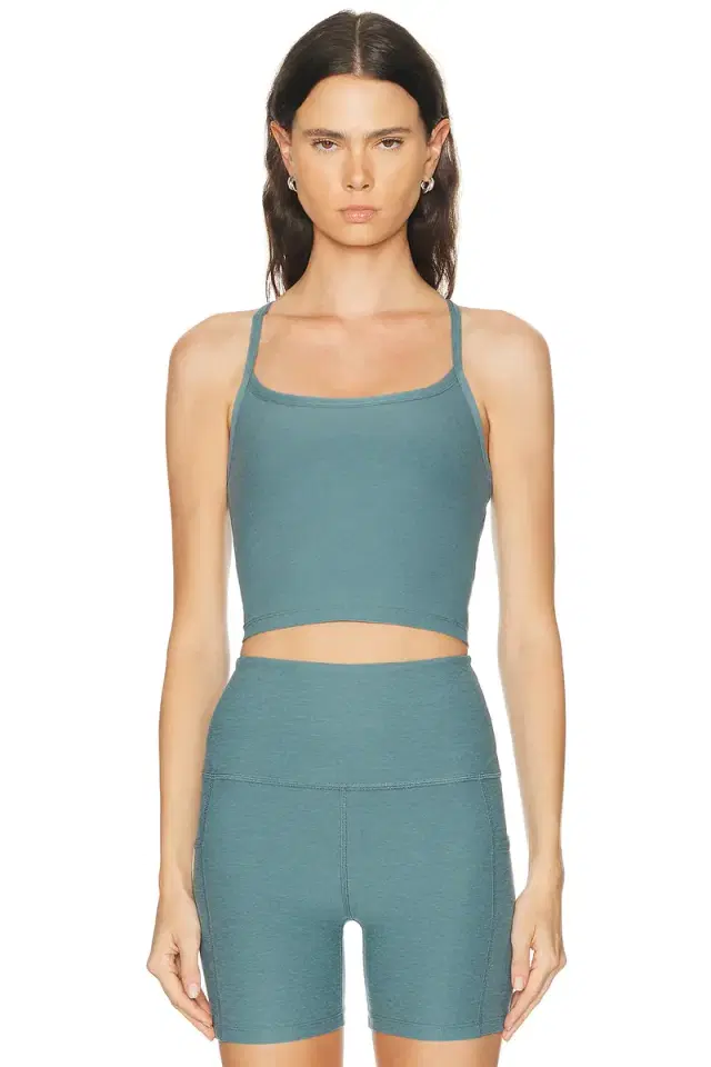 Beyond Yoga Spacedye Slim Racerback Cropped Top