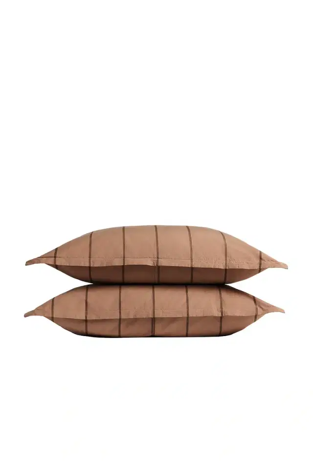Parachute Pillow Percale Sham Set