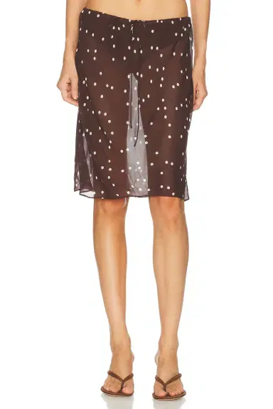 EAVES Malene Midi Skirt | Thumbnail 1 EAVES Malene Midi Skirt | Thumbnail 1