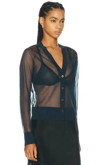 RENGGLI Sheer Knit Cardigan | Thumbnail 2 RENGGLI Sheer Knit Cardigan | Thumbnail 2