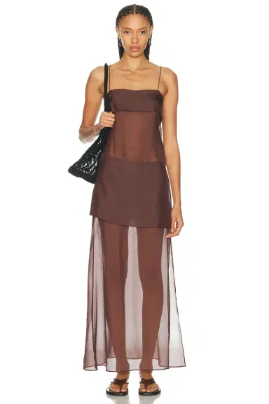 EAVES Athina Maxi Dress | Thumbnail 1 EAVES Athina Maxi Dress | Thumbnail 1
