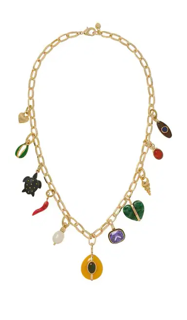 Roxanne Assoulin The Multi Charm Chain Necklace | Thumbnail 2