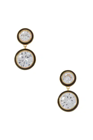 Roxanne Assoulin Cubic Double Drop Earrings | Thumbnail 1