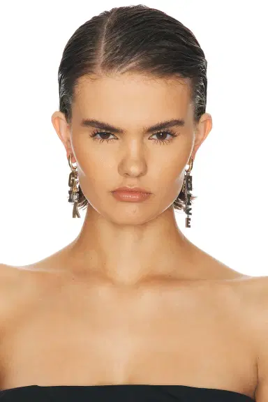 Givenchy Logo Earrings | Thumbnail 2