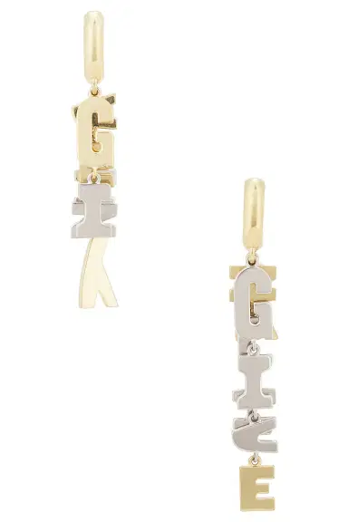 Givenchy Logo Earrings | Thumbnail 1
