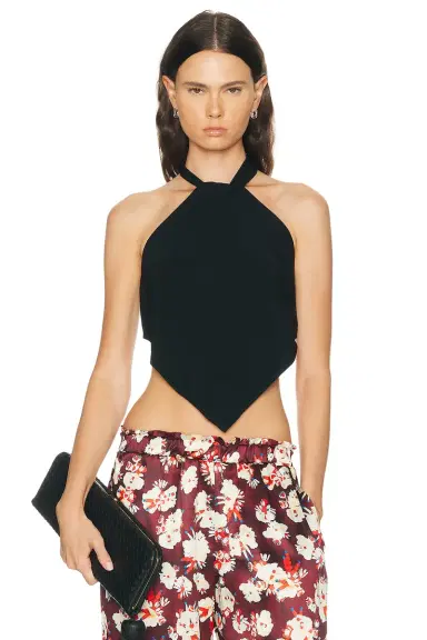 Rabanne Halterneck Top | Thumbnail 1 Rabanne Halterneck Top | Thumbnail 1