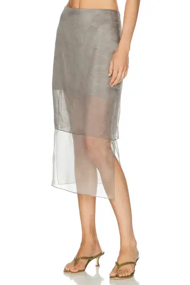 Brandon Maxwell Brett Pencil Skirt | Thumbnail 3 Brandon Maxwell Brett Pencil Skirt | Thumbnail 3
