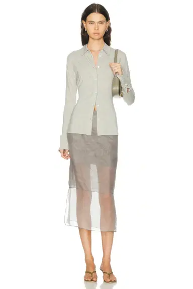 Brandon Maxwell Brett Pencil Skirt | Thumbnail 5 Brandon Maxwell Brett Pencil Skirt | Thumbnail 5