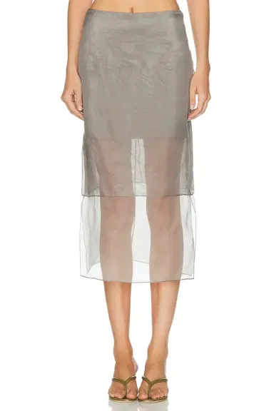 Brandon Maxwell Brett Pencil Skirt | Thumbnail 1 Brandon Maxwell Brett Pencil Skirt | Thumbnail 1