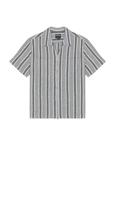 Brixton The Dexter Textured Stripe Short Sleeve Shirt | Thumbnail 4 Brixton The Dexter Textured Stripe Short Sleeve Shirt | Thumbnail 4