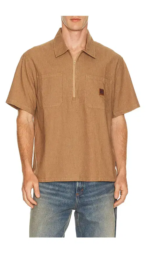 Brakeman Half Zip Short Sleeve Shirt