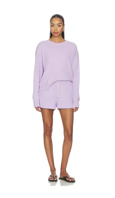 perfectwhitetee Layla French Terry Sweat Shorts | Thumbnail 5 perfectwhitetee Layla French Terry Sweat Shorts | Thumbnail 5