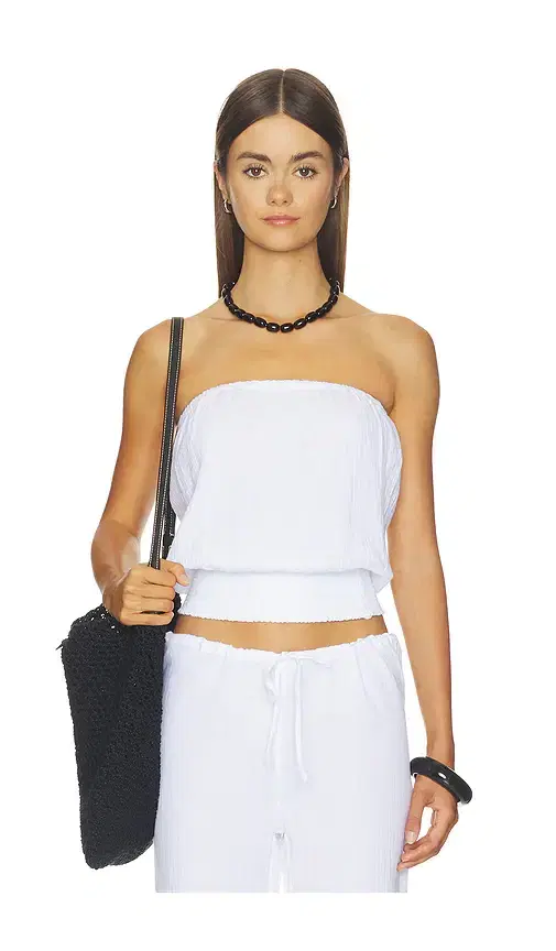 WellBeing + BeingWell WellBeing + BeingWell Noel Tube Top