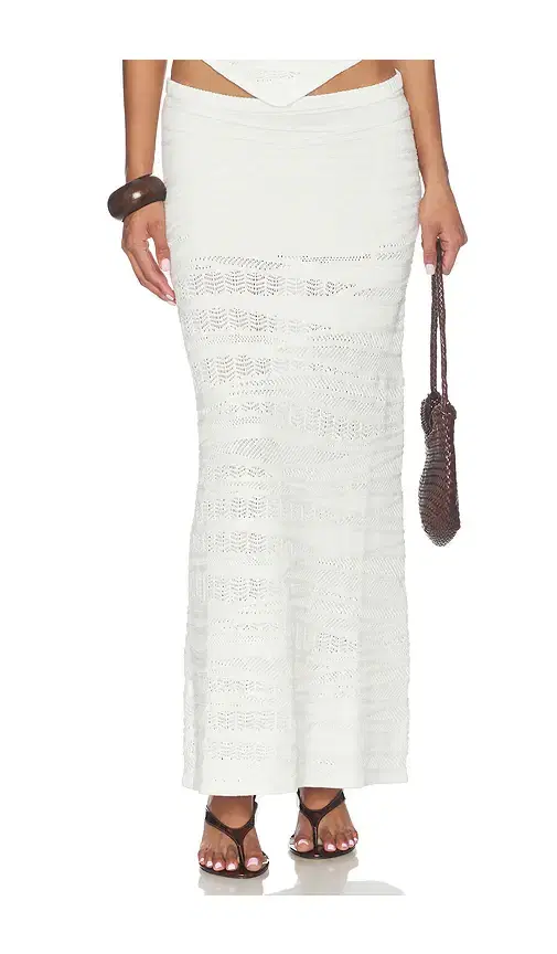 SEVEN WONDERS Wrenley Knit Maxi Skirt
