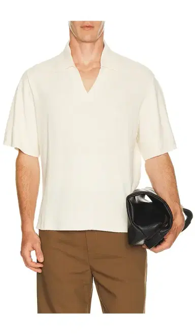 Krost Crepe Knit Polo | Thumbnail 1