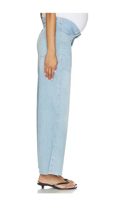 DL1961 X Bumpsuit Hepburn Wide Leg High Rise Maternity Jeans | Thumbnail 3 DL1961 X Bumpsuit Hepburn Wide Leg High Rise Maternity Jeans | Thumbnail 3