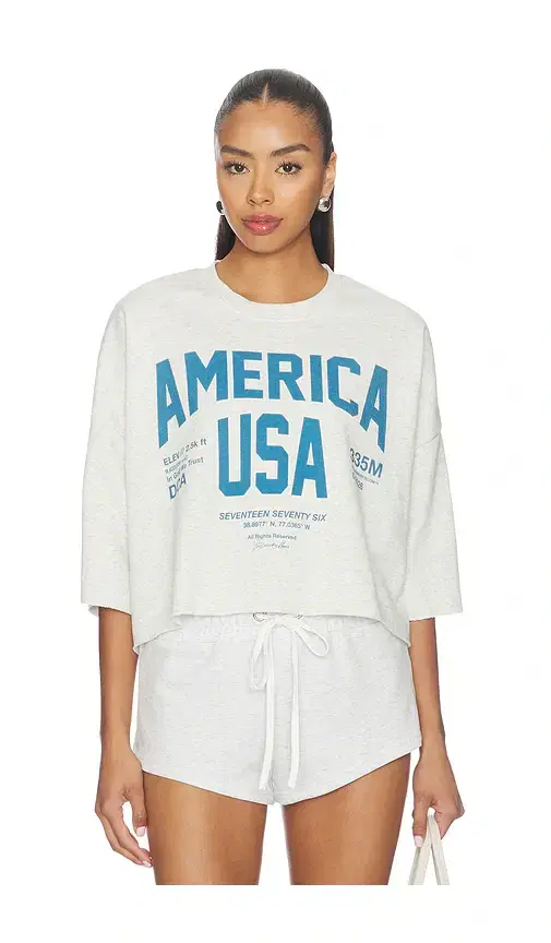 Welcome To America Crop Jumper