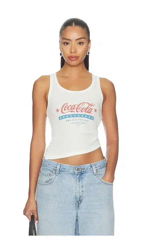 All American Coca Cola Rib Tank