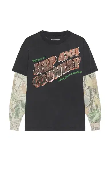 Philcos Jeep 4X4 Country Layered Tee | Thumbnail 4