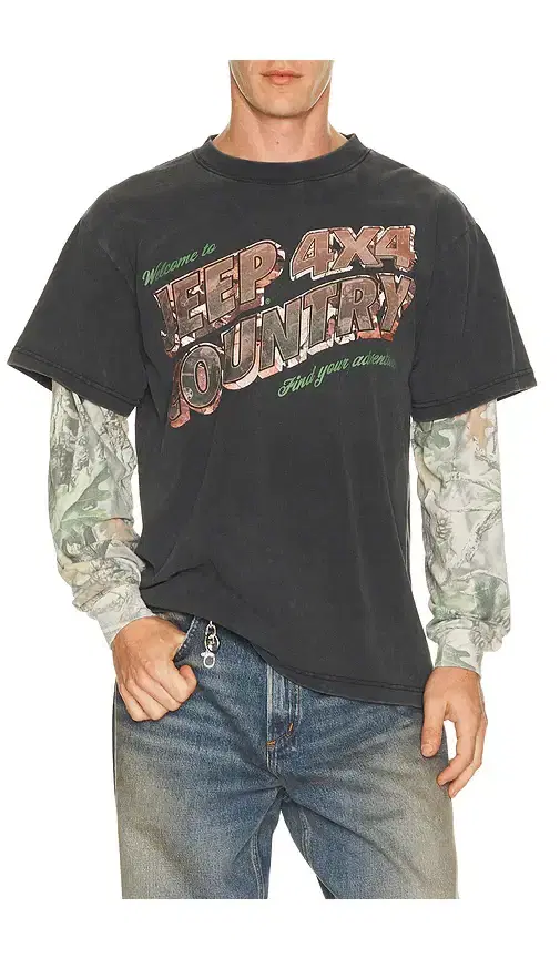 Philcos Jeep 4X4 Country Layered Tee