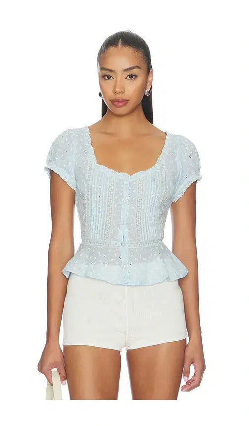RIXO Sandi Top