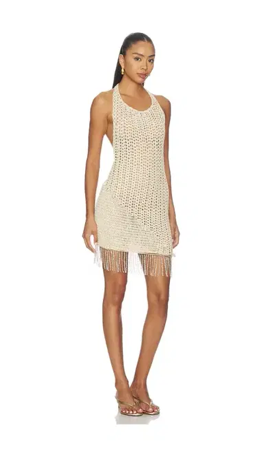 MORE TO COME Acacia Crochet Mini Dress | Thumbnail 2