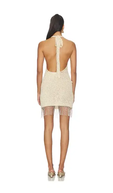 MORE TO COME Acacia Crochet Mini Dress | Thumbnail 3