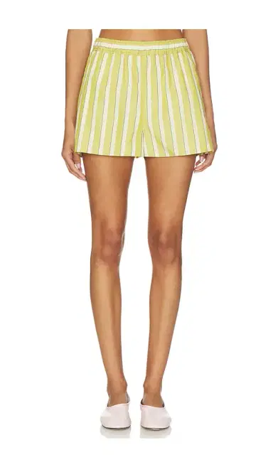 La Ligne Striped Poplin Shorts | Thumbnail 1