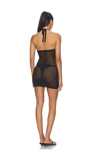 MORE TO COME Afton Crochet Mini Dress | Thumbnail 3